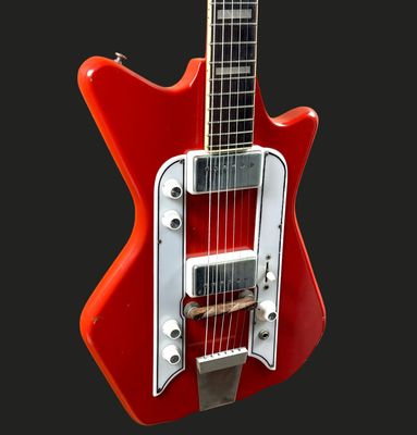 1960's Airline JB Hutto Wood Body 1960's Airline JB Hutto Wood Body