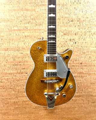 2020 Gretsch G6129T-89 Vintage Select Gold Sparkle Jet