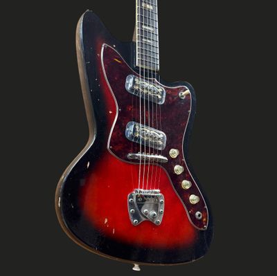 1960s Silvertone 1478 Silhouette 1960s Silvertone 1478 Silhouette
