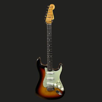 2025 Fender Custom Shop 62-63 Stratocaster RW JRN FA3SB