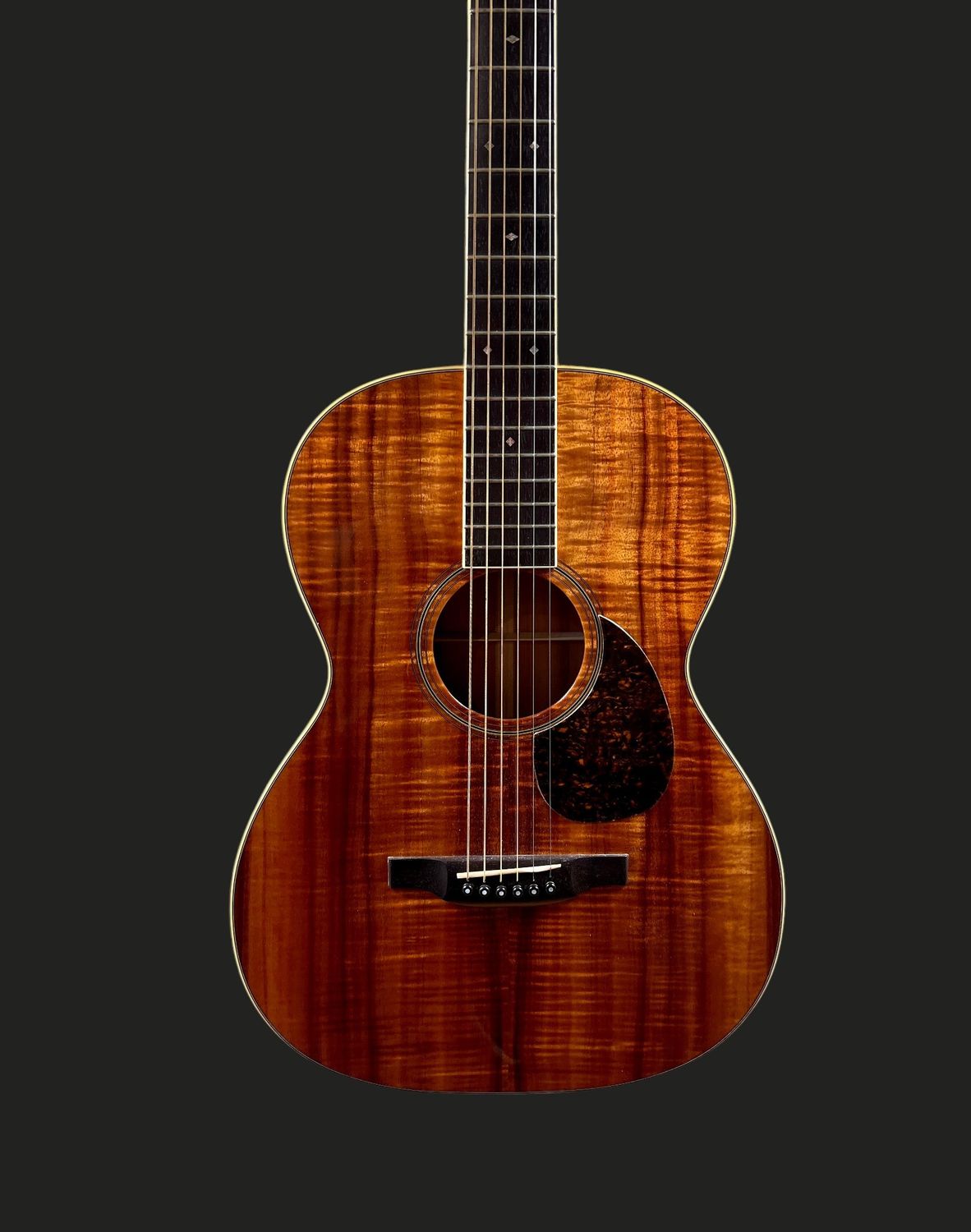 1997 Bourgeoise 12 Fret OM Koa Custom