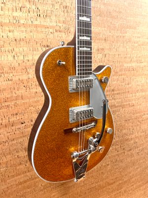 2021 Gretsch G6129T-89 Vintage Select Gold Sparkle Jet