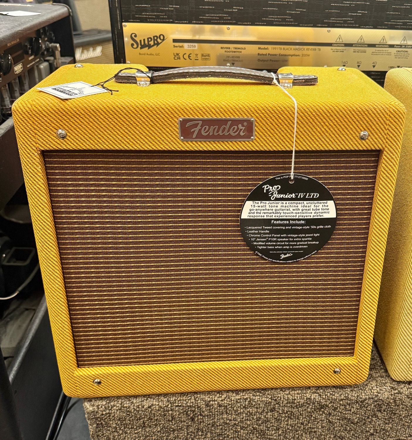 New Fender Pro Jr New Fender Pro Jr