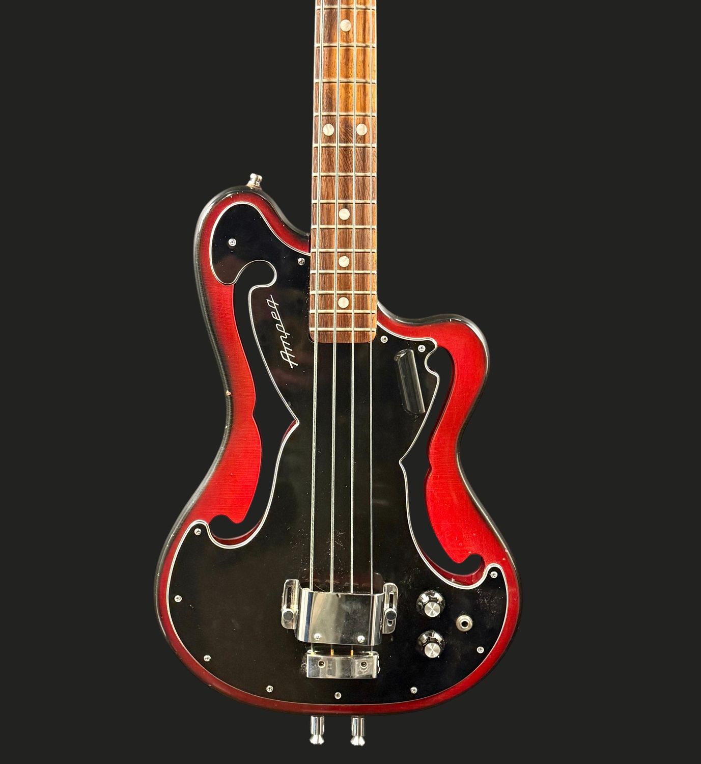 1967 Ampeg AEB-1 Scroll Bass