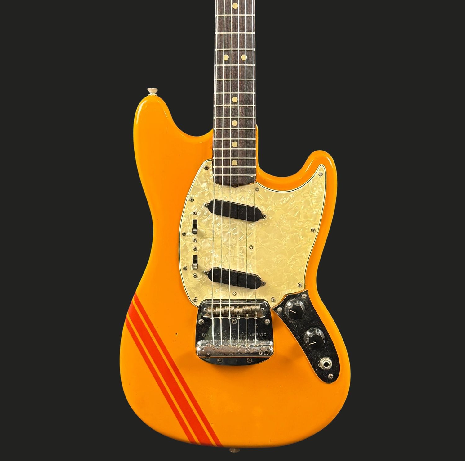 1973 Fender Mustang Competition Orange