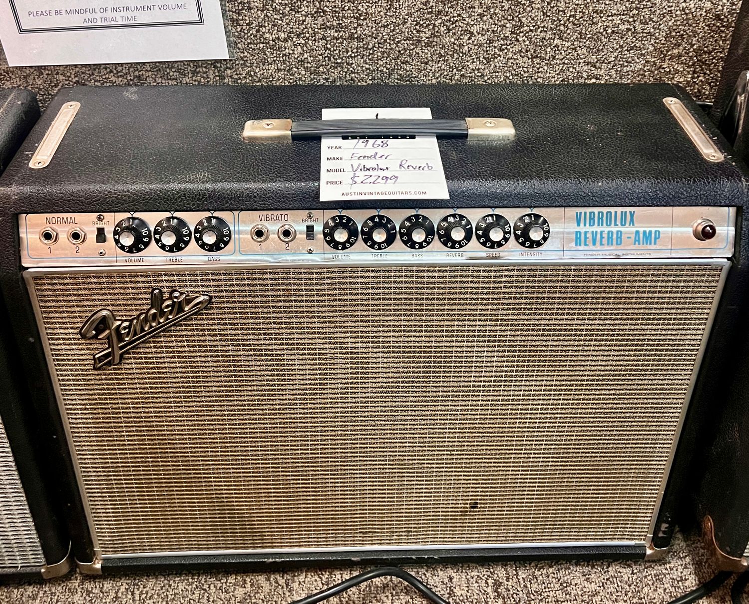 1968 Fender Vibrolux Reverb 1968 Fender Vibrolux Reverb