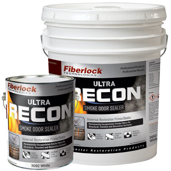 RECON ULTRA Smoke Odor Sealer - 5 Gal. - CLEAR / Fiberlock