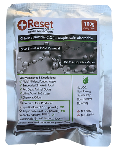 RESET RED – 100g – (5) 20g Tablets RR520