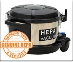 HEPAPRO 4, 4 GALLON CANISTER HEPA VAC.