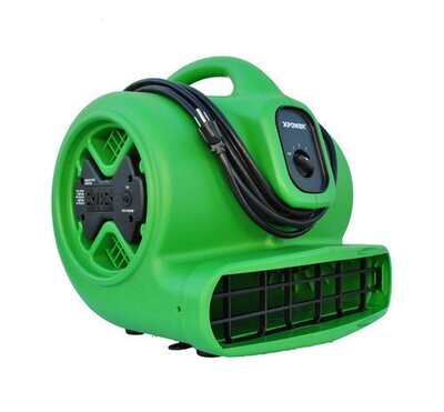 X-600A Airmover, Green, 3 Speed, GFCI