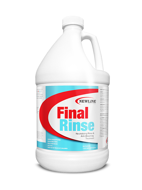 Final Rinse (GL) by Newline | Carpet Neutralizing Rinse & Anti-Browning Treatment NL203