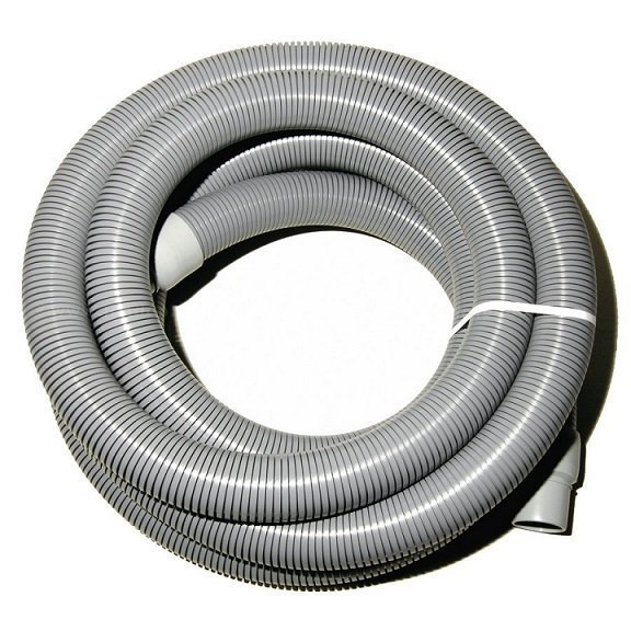 2" x  50' - Gray Vacuum Hose with Cuffs