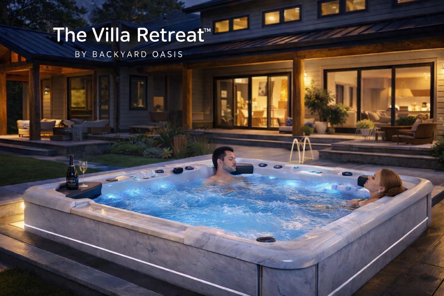 The Villa Retreat™ Luxury Spa by Backyard Oasis