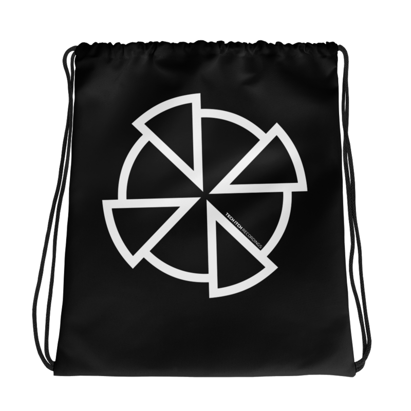 DRAWSTRING BAG BLACK