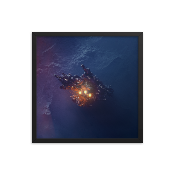LOST CONNECTION FRAMED POSTER