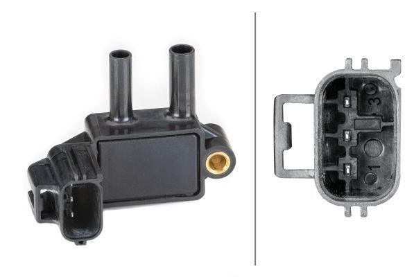 Capteur de pression des gaz d'échappement