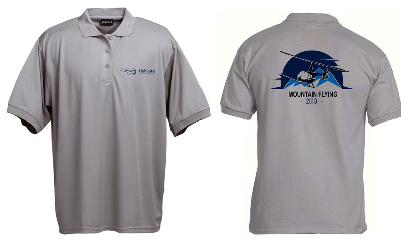 Limited Edition Mountain flying Golf Shirt