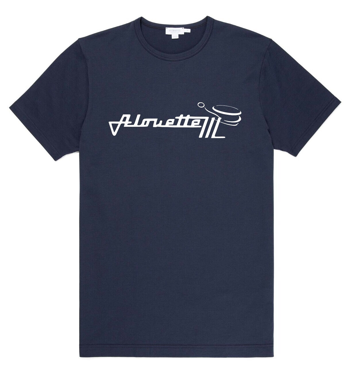 Alouette III Helicopter T-Shirt with Tech Spec on back