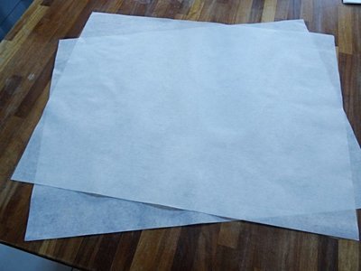 50 - Rectangular filter papers 65g 54cm x 42 cm