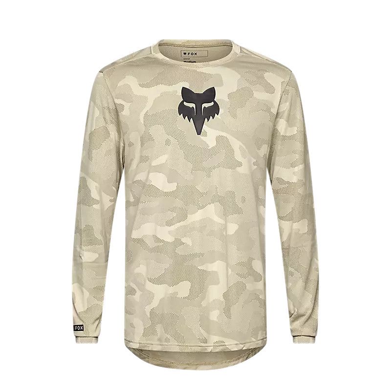 Fox Ranger Tru Dry LS Jersey, Color: Cream, Size: S