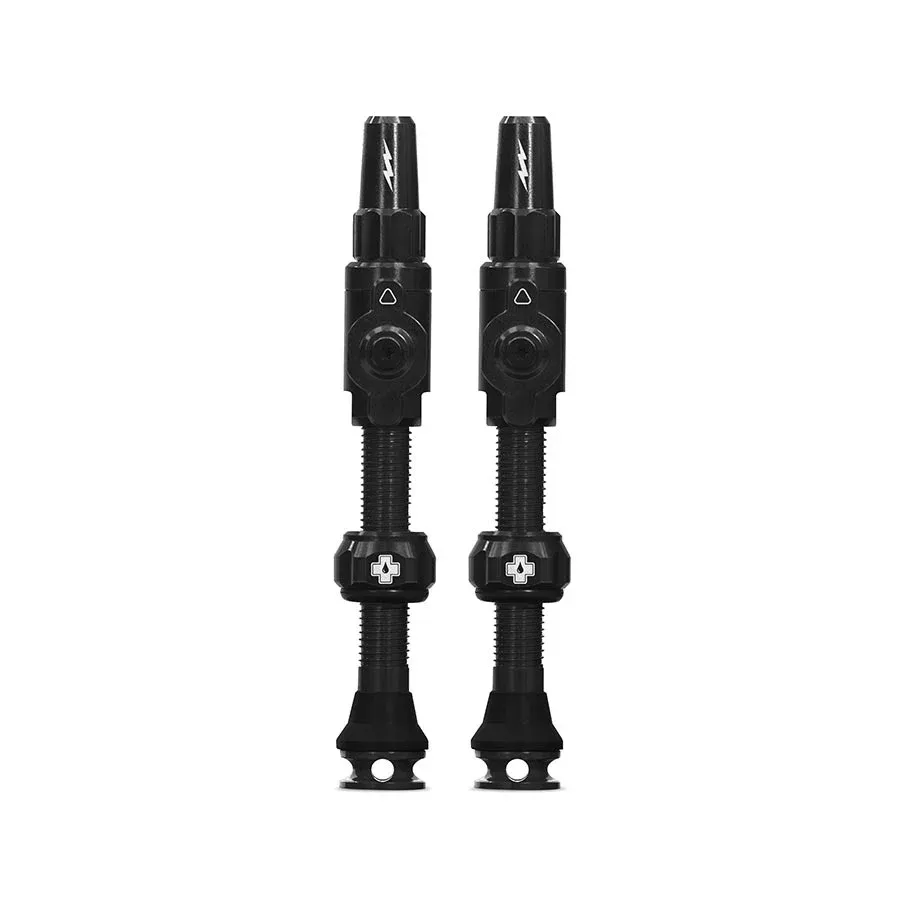 Muc Off Big Bore Tubeless Valve , Color: Lite  Black, Size: 45mm