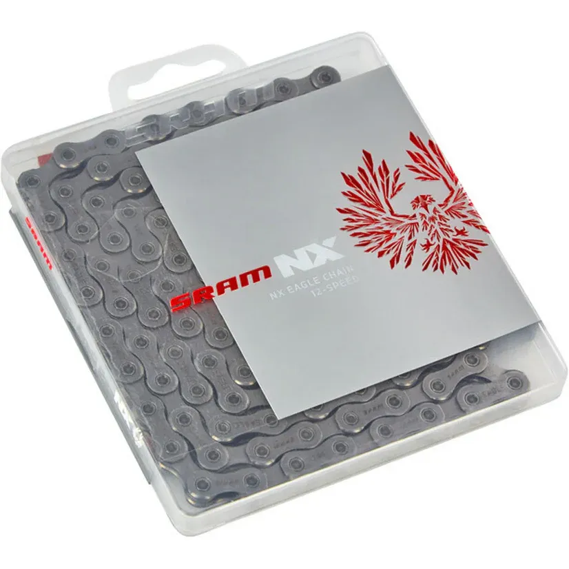 SRAM, PC NX Eagle, Chain, Speed: 12, Links: 126, Silver