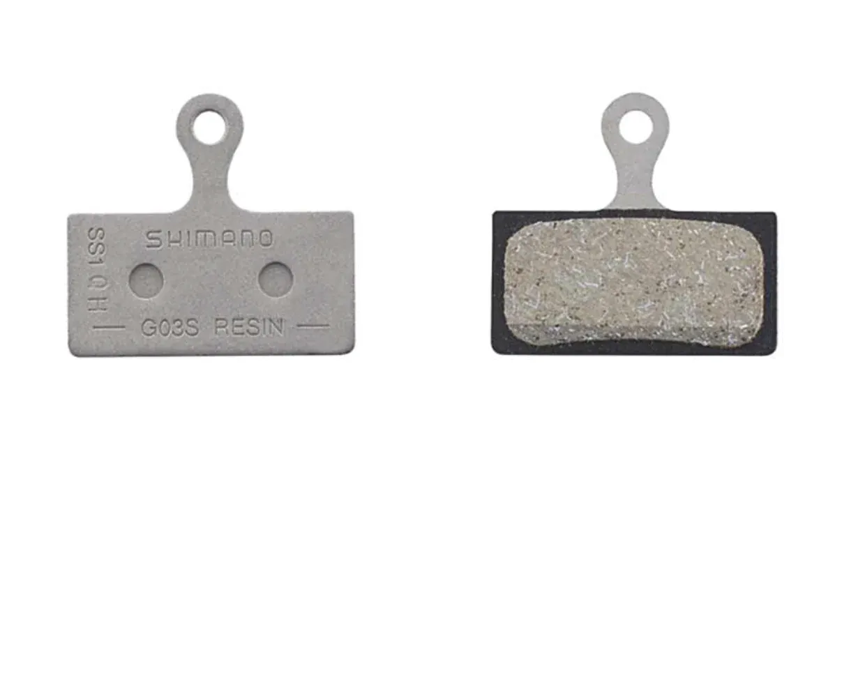 Shimano, G-Type, Disc Brake Pads, Shape: Shimano G-Type/F-Type/J-Type, Resin, Pair