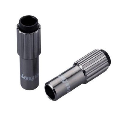 Jagwire, Barrel adjusters, Titanium, For 4mm shift housing,  Pack of 2