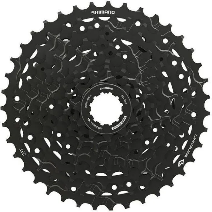 Shimano, CS-LG300-10, Cassette, Phosphate coated, Speed: 10, 11-39T