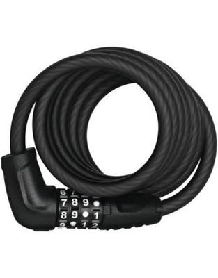 Abus, Numero 5510C, Cable with 4 digit combination lock, 10mm x 180cm (12mm x 5.9')