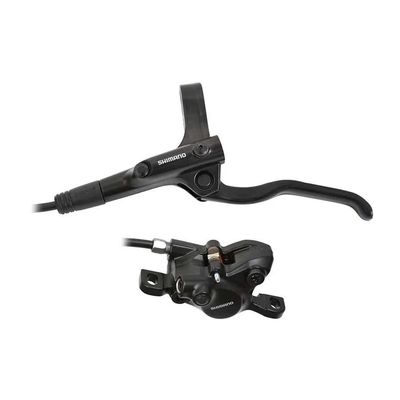 Shimano, BL/BR-MT200, MTB Hydraulic Disc Brake, Rear, Post mount, Black, Set