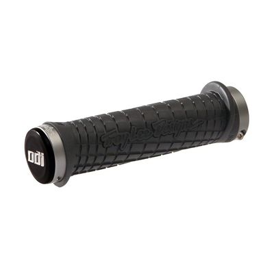 ODI, Troy Lee Design, Grips, 130mm, Black/Gray, Set