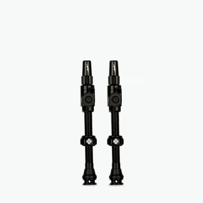Muc-Off, Big Bore Lite Large, Tubeless Valve, Presta, 45mm, Black, Pair