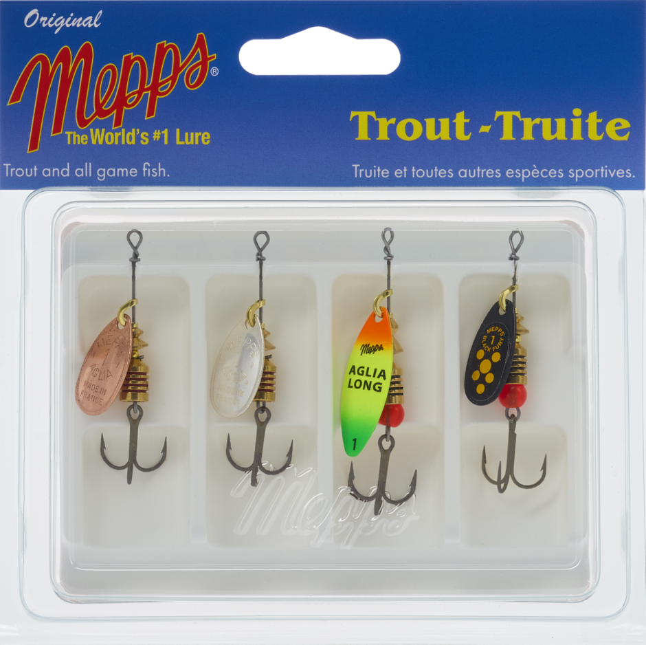 MEPPS 4-Pack Trouter Kit Assorted A