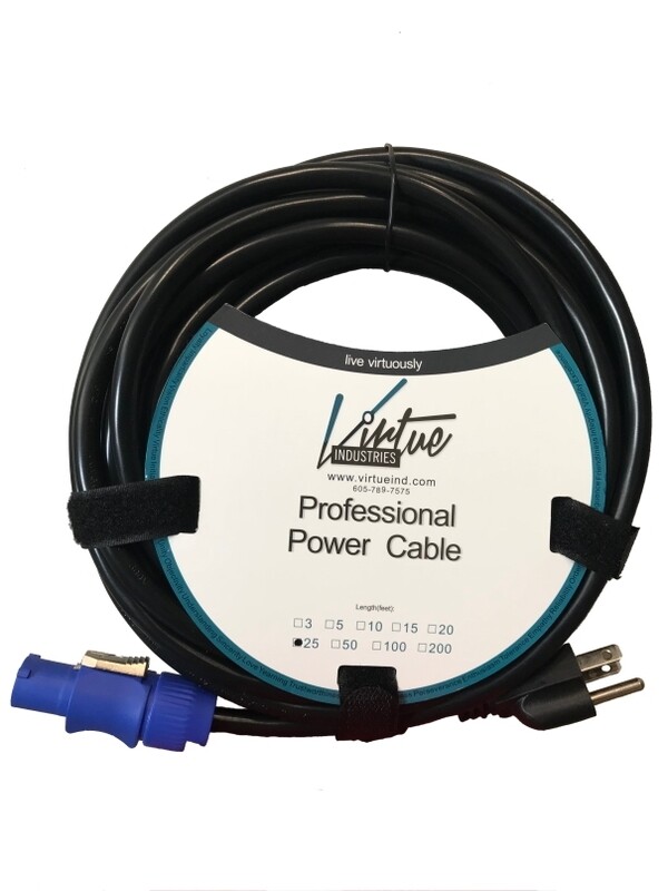Edison (Male) Power Cable 25ft - 10-Pack Edison (Male) Power Cable 25ft - 10-Pack