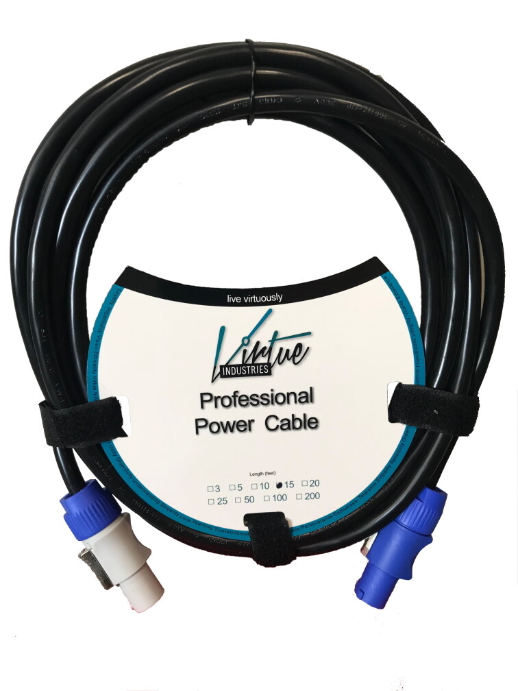 Power Extension Cable 15ft | 15-Pack