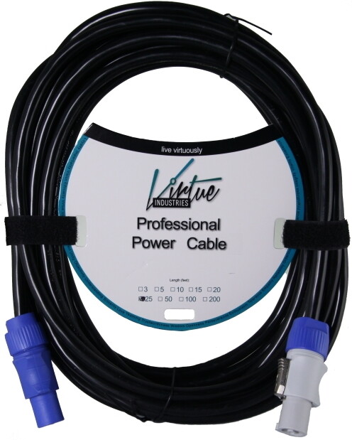 Power Extension Cable 25ft | 10-Pack