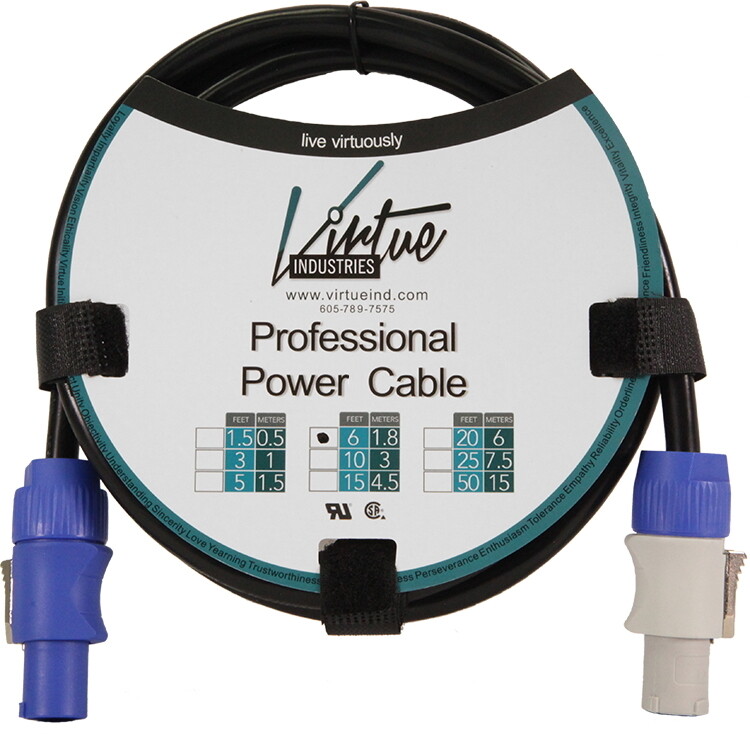 Power Extension Cable 6ft | 30-Pack