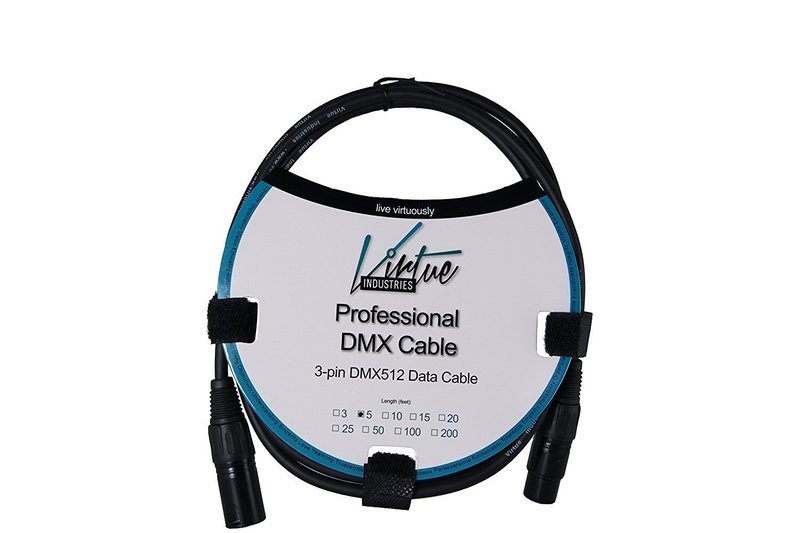 5 Foot Professional DMX Cable