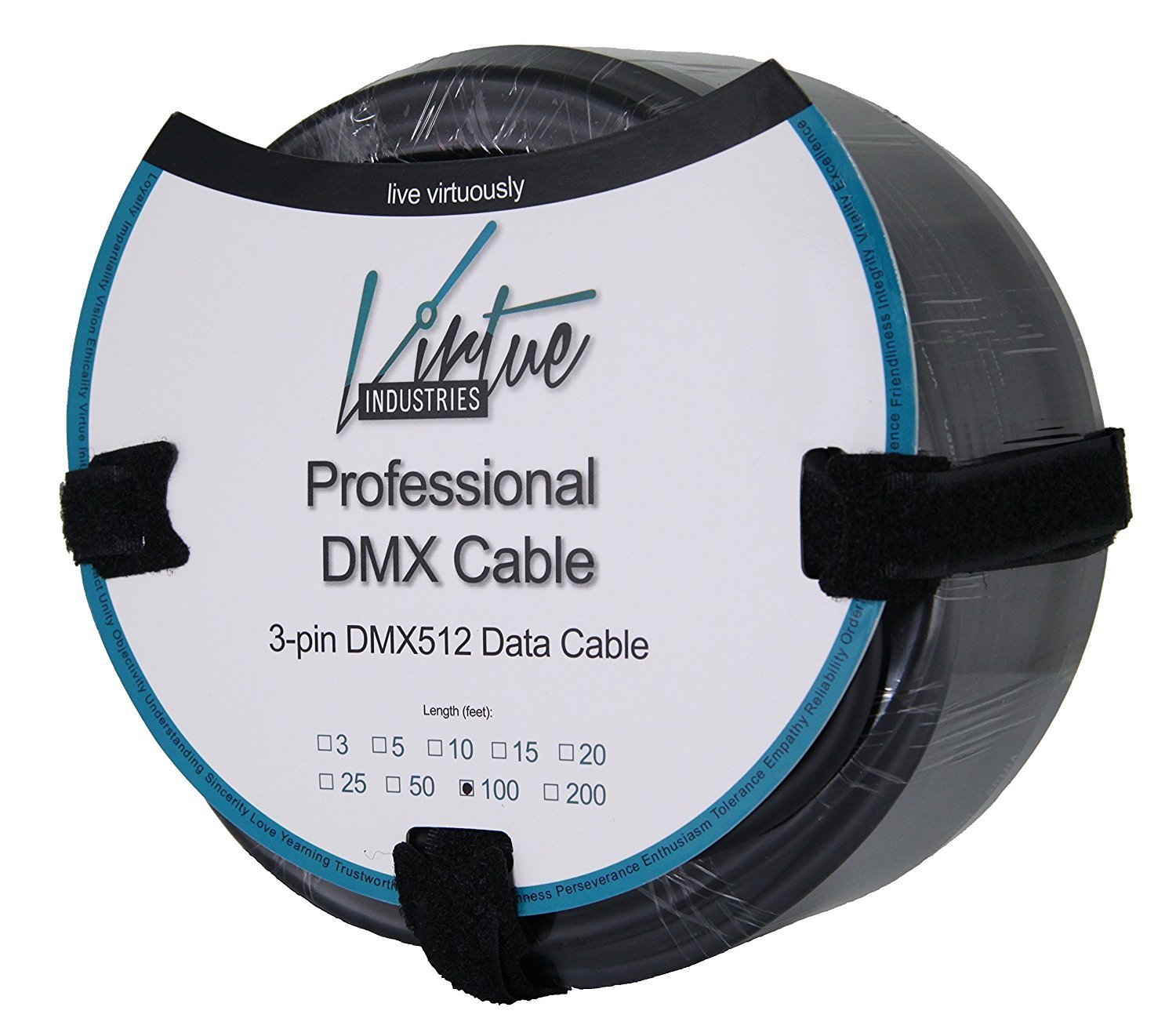 100 Foot Professional DMX Cable