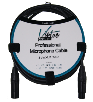 10 Foot Professional Microphone Cable