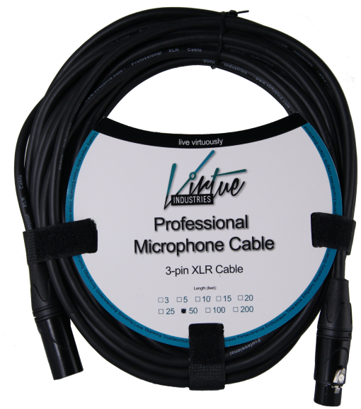 50 Foot Professional Microphone Cable