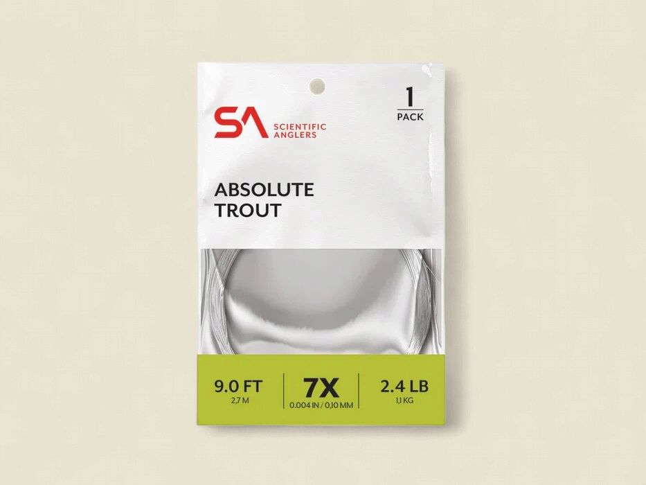 Absolute Trout Tapered Leaders