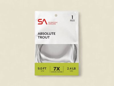 Absolute Trout Tapered Leaders