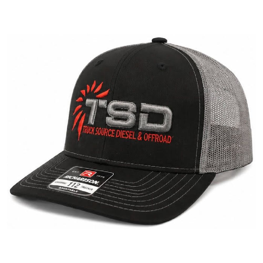 Black & Gray Trucker Hat