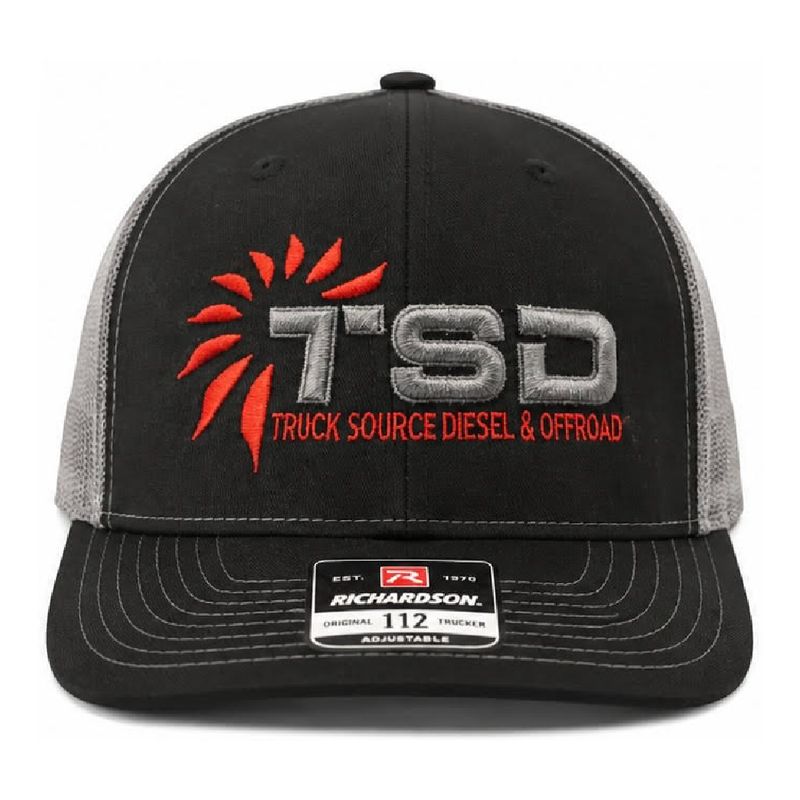 Black & Gray Trucker Hat