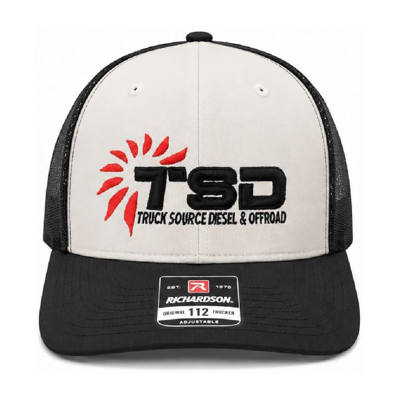 Black & White Trucker Hat