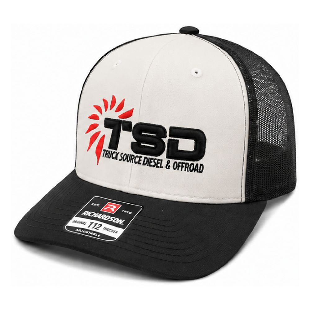 Black & White Trucker Hat