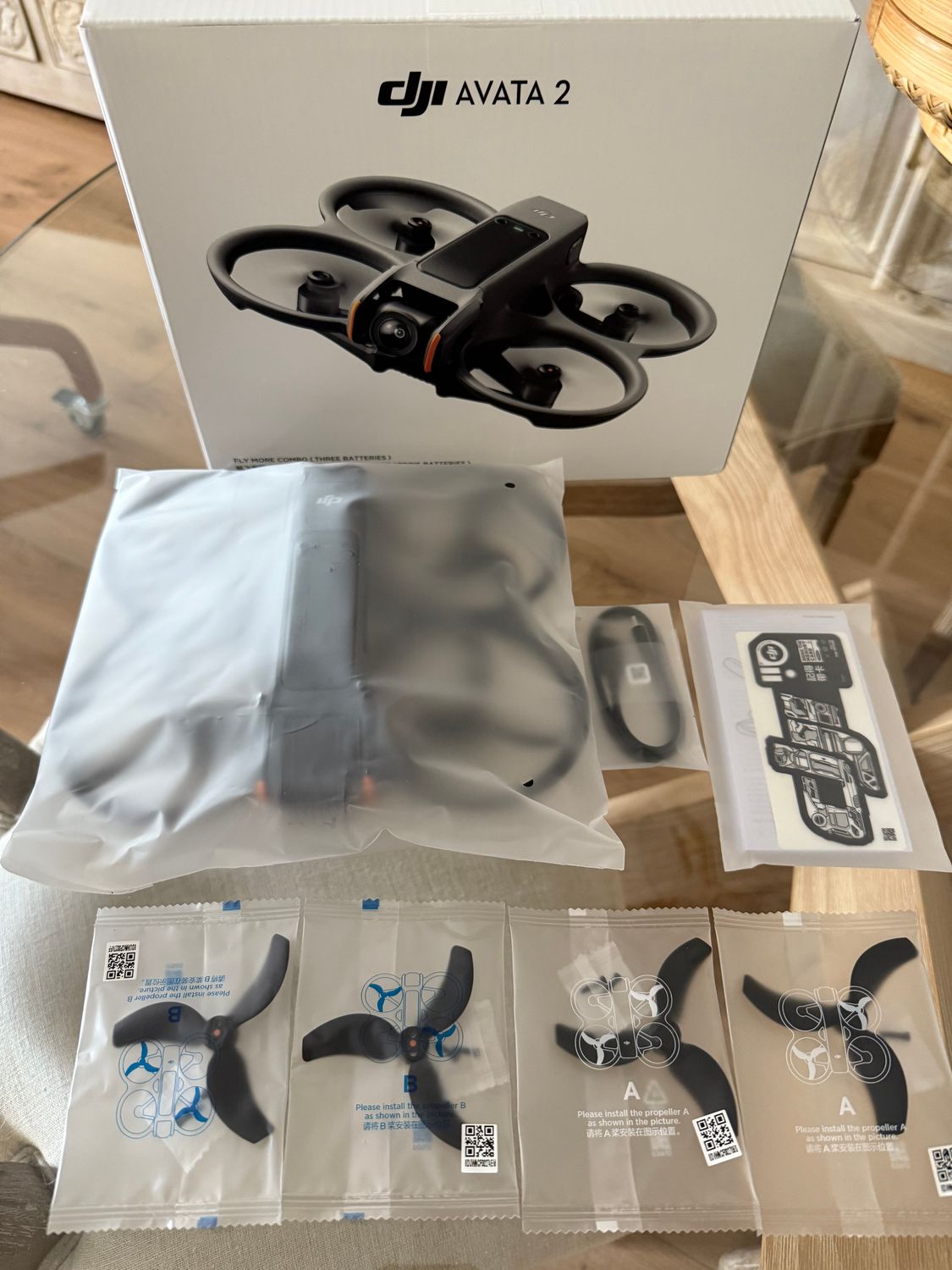 DJI Avata 2 (Solo drone + batería)