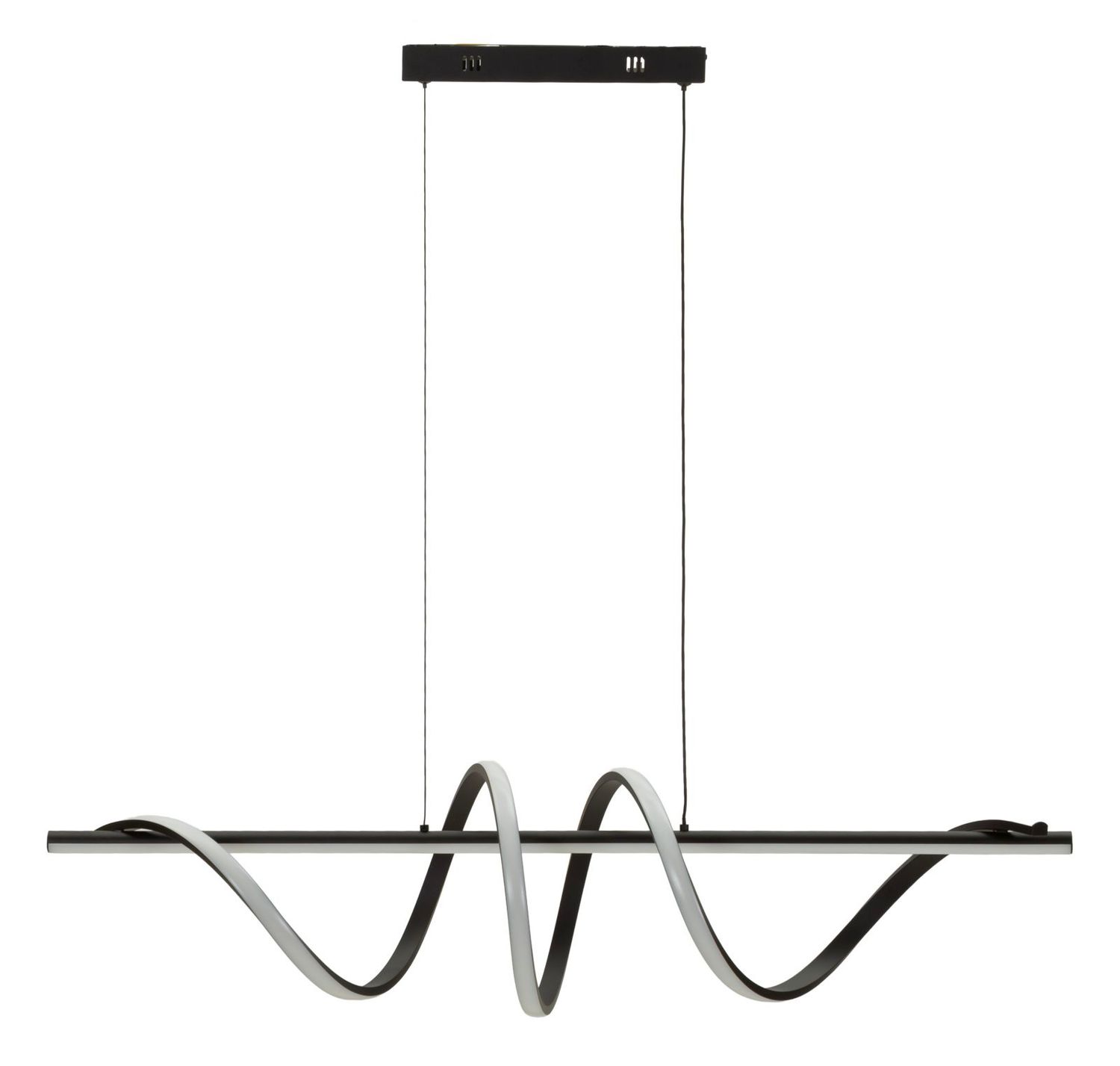 LAMPADARIO LED SPIRAL CM 101X25X30-150 (LUCE CON 3 TEMPERATURE DI COLORE)